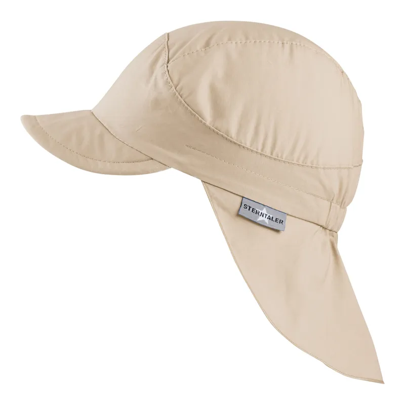 Sterntaler Sterntaler Schirmmütze mit Nacken- und UV-Schutz, Beige, – Produktbild 4 von 4