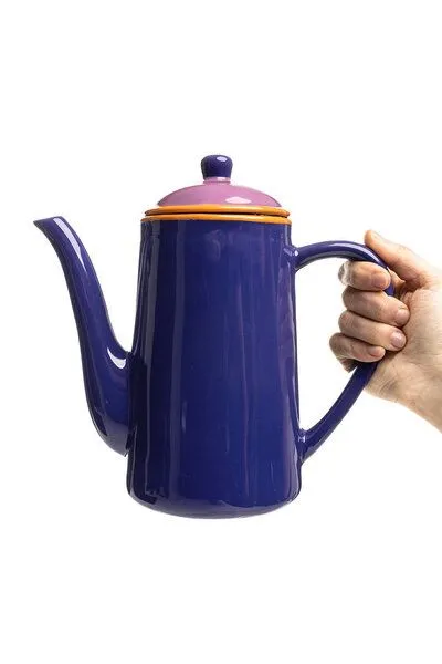 Tranquillo Tranquillo Teekanne COLOURI – Steinzeug, Blau, – Produktbild 4 von 5