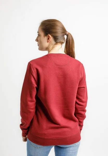 TORLAND TORLAND Unisex Pullover ROLLER, Rot (burgundy), – Produktbild 2 von 4