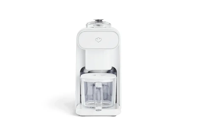 Springlane Zerkleinerer Pflanzenmilchbereiter Mila - Nussmilch & Pflanzenmilch selbst machen, 1000 W, 1,0 L oder 0,6 L, Touchdisplay, Weiß, – Produktbild 2 von 5