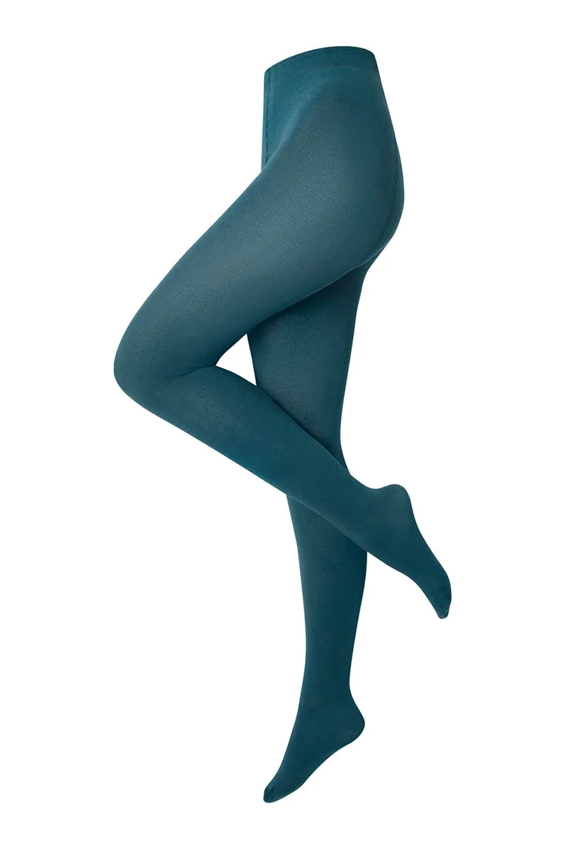 Tranquillo Strumpfhose Eriin - mallard blue / L – Produktbild 1 von 5
