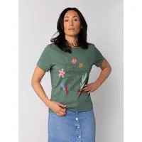 watapparel watapparel T-Shirt Frauen Love and flex, Green bay, – Produktbild 1 von 1