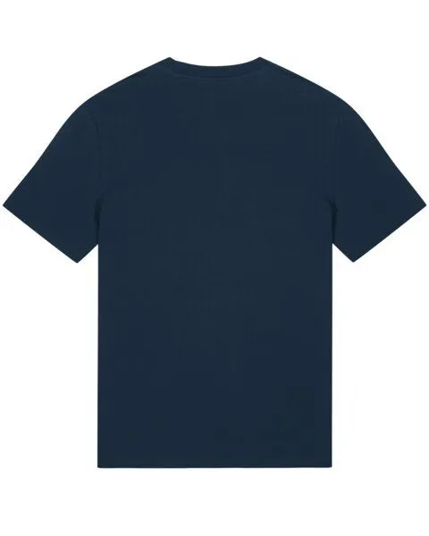 watapparel watapparel T-Shirt Unisex Grimmiger Gockel, French navy, – Produktbild 4 von 4
