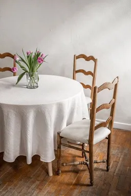 AmourLinen AmourLinen Runde Leinentischdecke – Produktbild 1 von 1