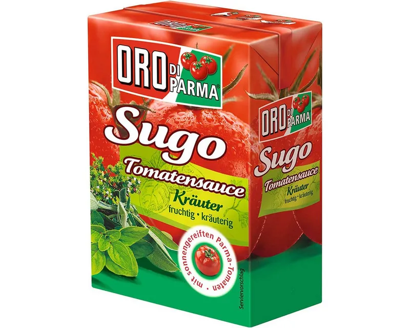 Oro Di Parma Oro Di Parma Saucen, Oro di Parma Sugo typisch italienische Tomatensauce Kräuter 400g – Produktbild 1 von 1