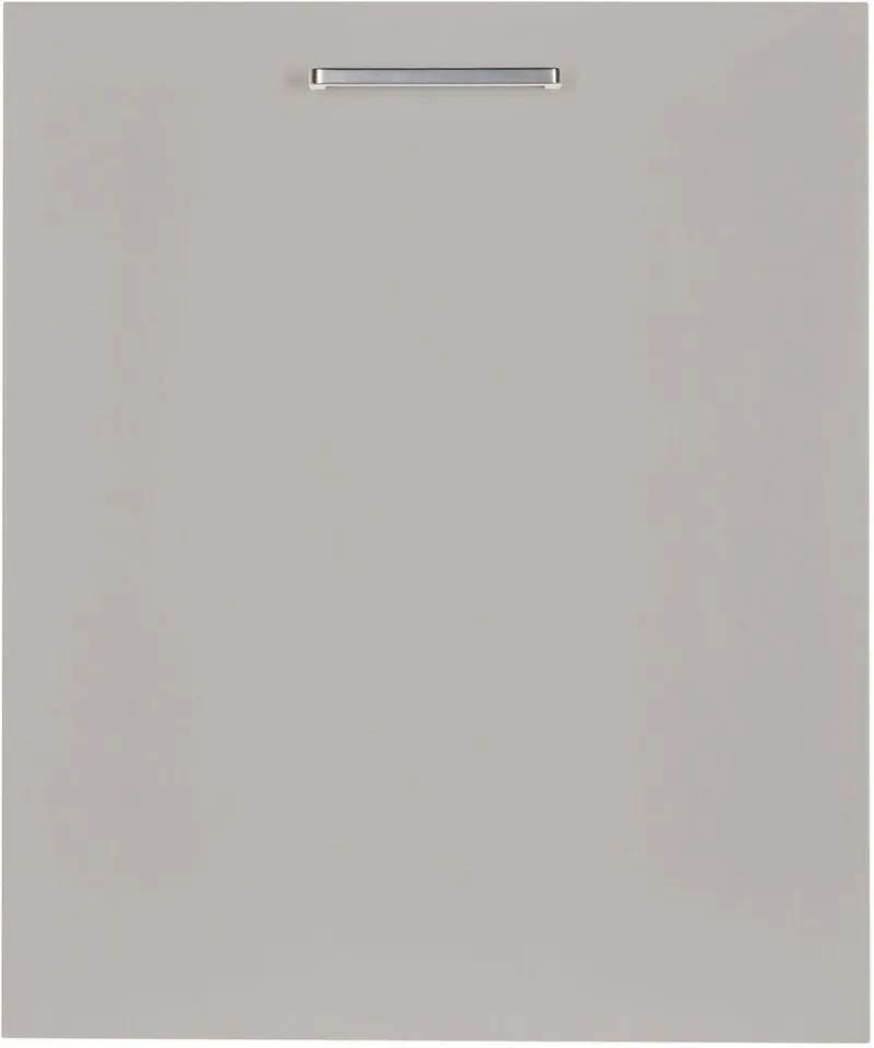 nobilia nobilia Frontblende "Touch", durchgehende Türfront für vollintegrierte Geschirrspüler, in den Breiten Breiten 45 und 60 cm, Grau, – Produktbild 2 von 3