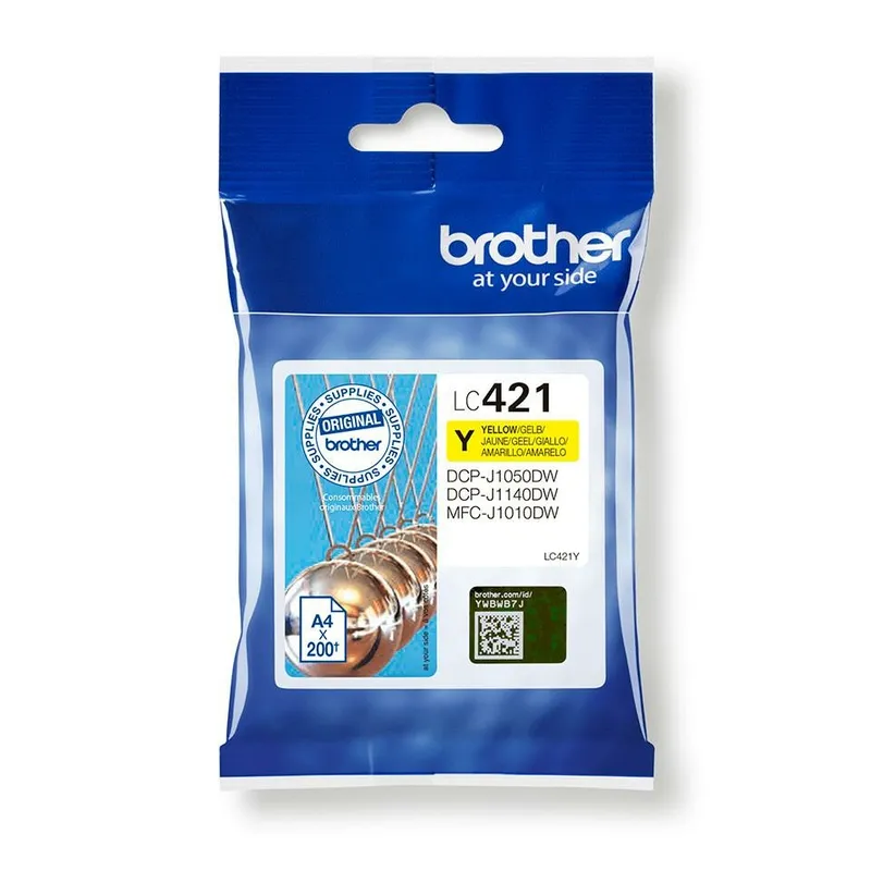 Brother Brother Tintenpatrone LC-421Y gelb – Produktbild 4 von 8