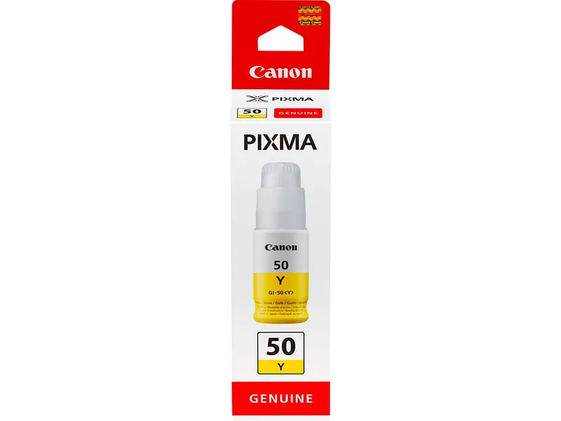 Canon Canon Nachfülltinte GI-50Y gelb – Produktbild 1 von 2