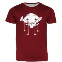 FÄDD FÄDD Kinder T-Shirt Rundhals aus Bio-Baumwolle "Fischbrötchenboy" Rot – Produktbild 1 von 1