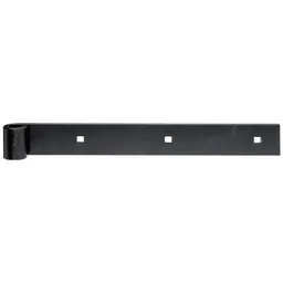 Alberts ALBERTS Ladenband, gerade, Abschluss gerade, schwarz, LxB 300x35x5 mm, Rolle Ø14 mm – Produktbild 1 von 1