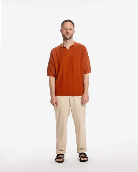 MATONA Matona Polohemd | Polo Shirt | aus Bio-Baumwolle | GOTS-zertifiziert, Copper, – Produktbild 3 von 4