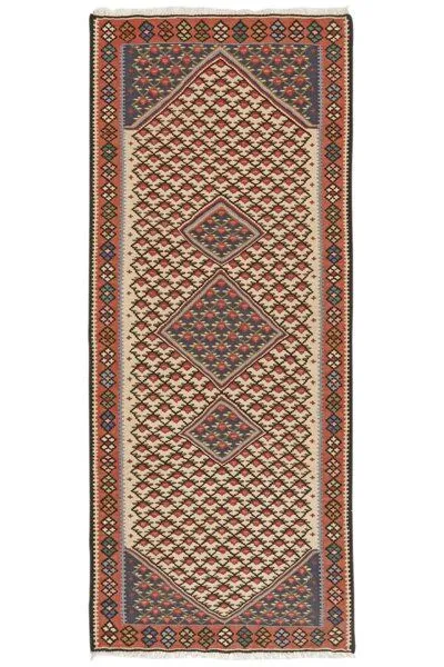 Rugtales Kelim Senneh „Rugtales“ aus Schurwolle, Beige, – Produktbild 3 von 4