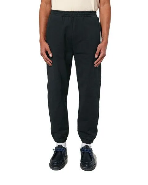 YTWOO YTWOO Nachhaltige Unisex Jogginghose aus 100% hochwertiger schwerer Bio-Baumwolle mit Dry Handyfeel 400 G/M, Schwarz, – Produktbild 2 von 2