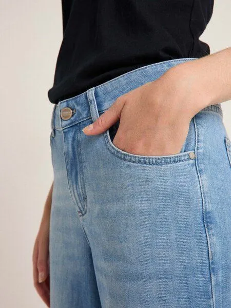 LANIUS LANIUS Relaxed Jeans aus Bio-Baumwolle, Light denim, – Produktbild 3 von 4