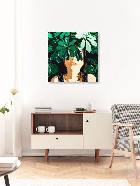Photocircle Photocircle Poster / Leinwandbild - Blinded By Leaves – Produktbild 2 von 4
