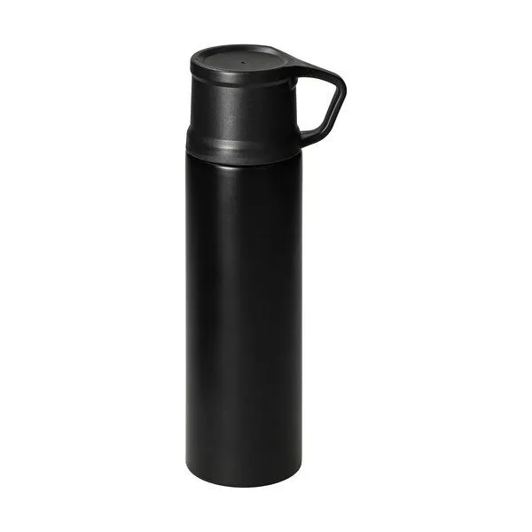 elasto elasto Vakuumflasche "Kibo" hochwertiger Edelstahl mit Push-To-Open-Funktion – Produktbild 1 von 4