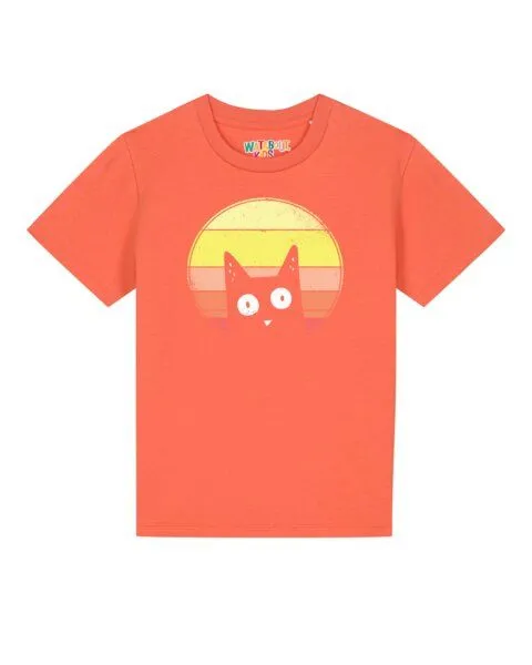 watabout.kids watabout.kids T-Shirt Kinder Sunset Cat, Fiesta, – Produktbild 1 von 2