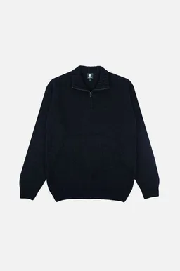 Trendsplant Trendsplant Bernia Quarter Zip Knit Ocean Blue – Produktbild 1 von 1