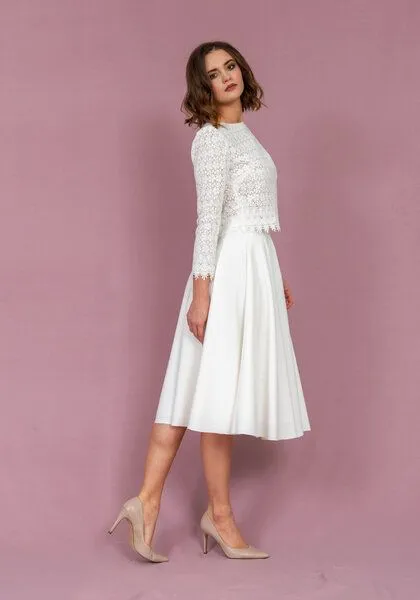 Atelier SNOW Atelier SNOW Zweiteiliges Brautkleid Aster-Lita – Produktbild 3 von 4