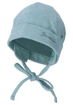 Sterntaler Sterntaler Beanie OCS Beanie melange (1-St) Babymütze aus Singlejersey Beaniemütze unifarben – Produktbild 1 von 1