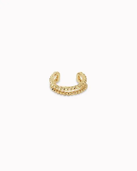 lille mus lille mus Earcuff 'Kugeln' 925 Silber, Gold, – Produktbild 2 von 3