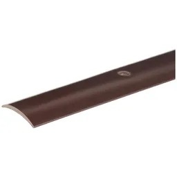 Alberts ALBERTS Übergangsprofil, Hart-PVC, braun, LxBxS 900x30x1,0mm – Produktbild 1 von 1
