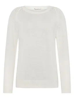 KnowledgeCotton Apparel KnowledgeCotton Apparel Leichter Rundhals-Pullover aus Bio-Baumwolle – Produktbild 1 von 1