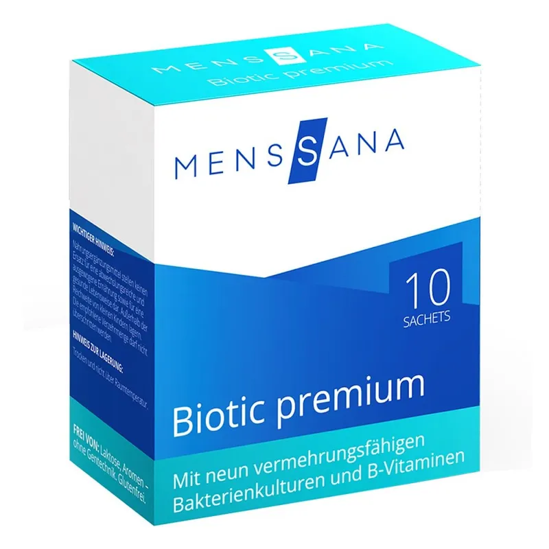 Menssana Biotic premium MensSana Sachets – Produktbild 2 von 4