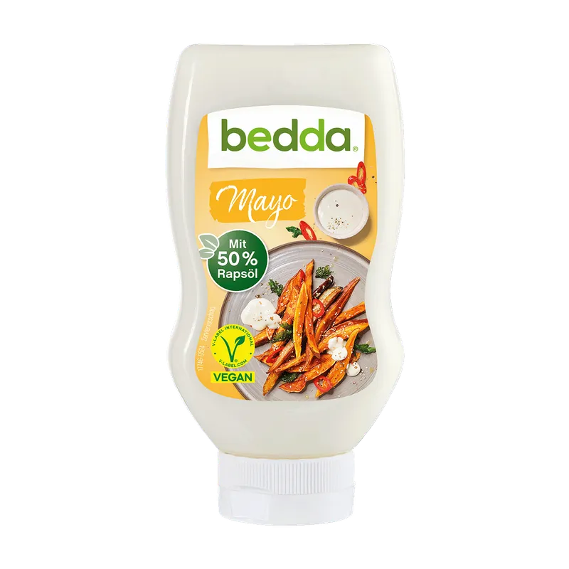 bedda Vegan Mayo in Squeezeflasche, 250g – Produktbild 1 von 1