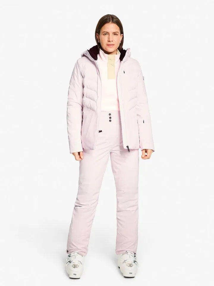 Ziener Ziener Skihose TILLA-Z AQUASHIELD® DAMEN Slim Fit, wasser- u. winddicht, atmungsaktiv, warm durch PrimaLoft®, Rosa, – Produktbild 4 von 4