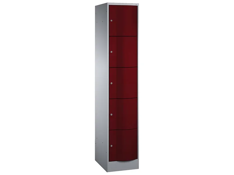 C+P C+P Schließfachschrank 1 Turm lg/rt 5er – Produktbild 1 von 1