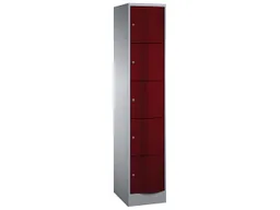 C+P C+P Schließfachschrank 1 Turm lg/rt 5er – Produktbild 1 von 1