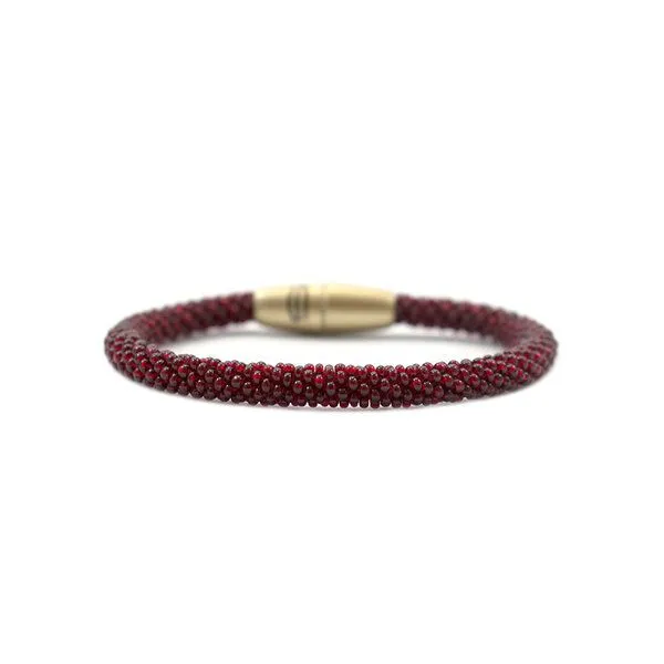 Sakiba Sakiba Armband Svelte, Bordeaux, – Produktbild 1 von 4