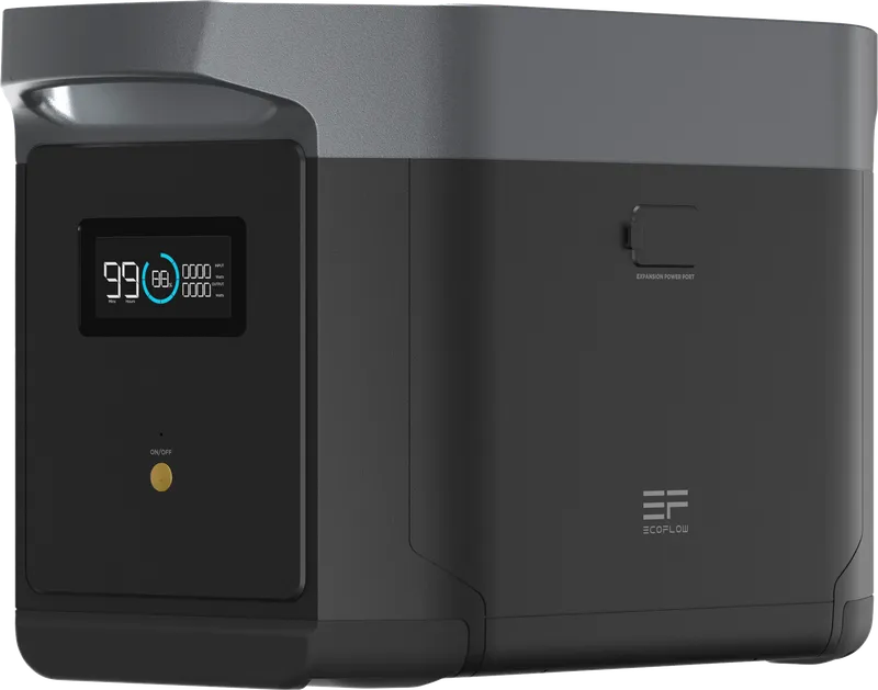 EcoFlow EcoFlow DELTA 2 Max EFD350-EB Zusatzbatterie – Produktbild 4 von 5