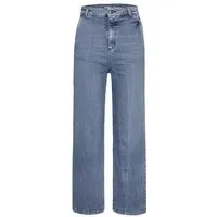 Wunderwerk Wunderwerk Damen Jeans "Audrey 7/8 eco bleach", Blau (blue 880), – Produktbild 2 von 4