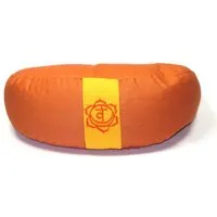 Just Be Just Be Chakra Meditations- und Yogakissen, Halbmond, Orange, – Produktbild 1 von 1