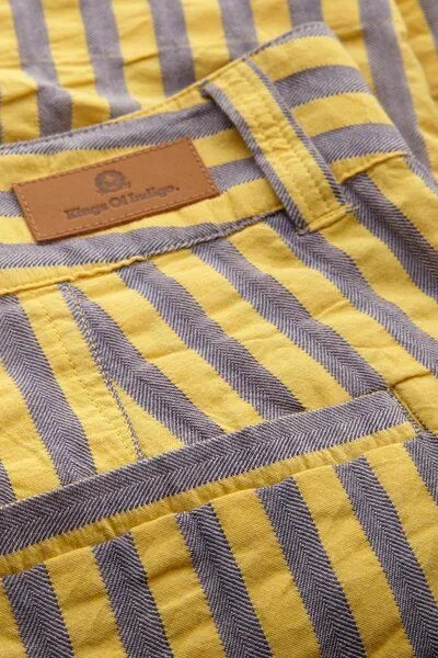 Kings Of Indigo Kings of Indigo - K.O.I. Damen Shorts Bangja aus Bio-Baumwolle, Mehrfarbig (sunlight), – Produktbild 2 von 4