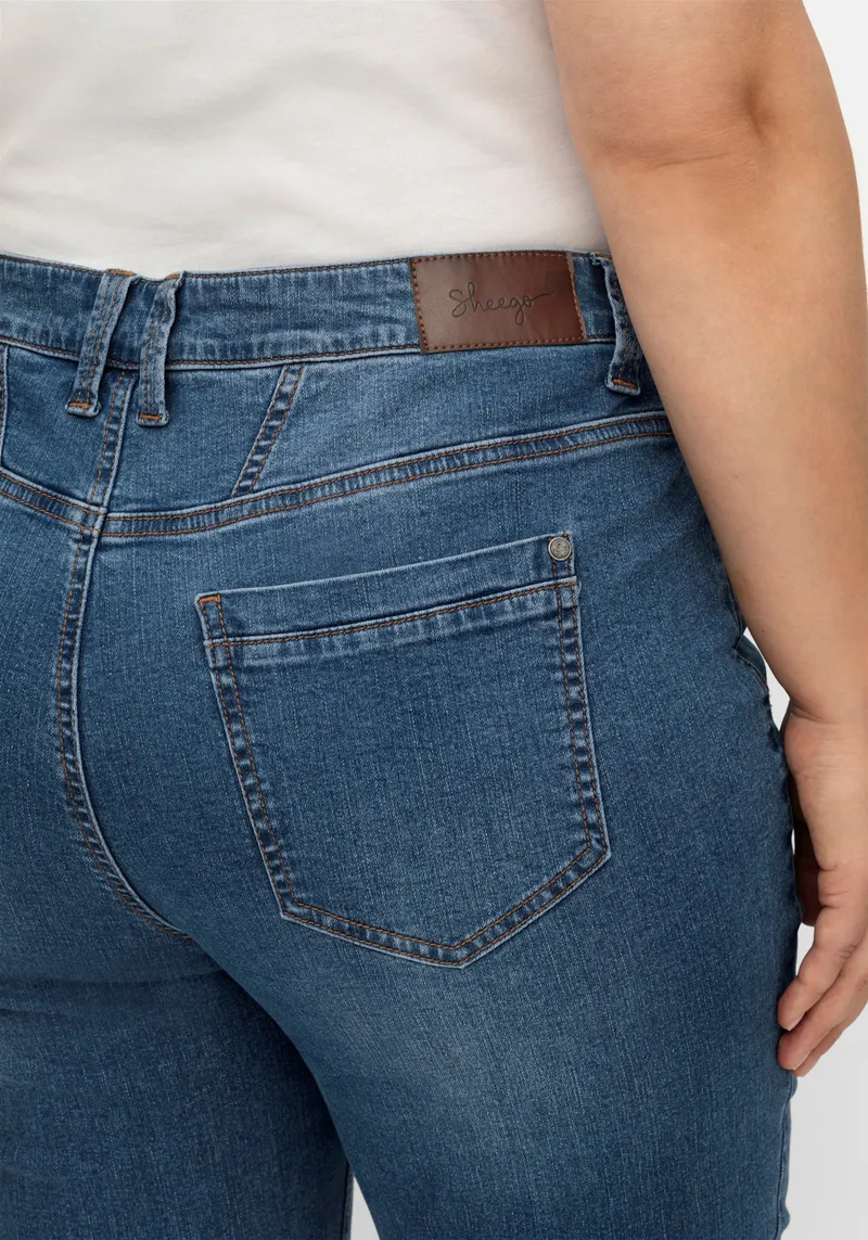 sheego Jeans blue denim, Blue denim, – Produktbild 2 von 2