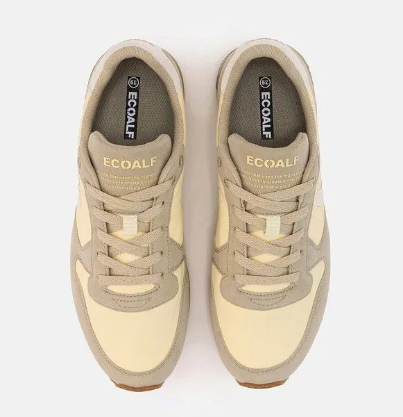 ECOALF ECOALF Retro Sneaker Damen - UCLAALF aus recyceltem Nylon, Pastel yellow (gelb), – Produktbild 1 von 4