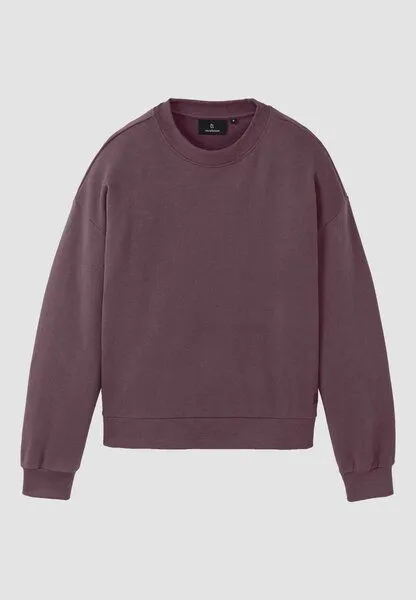 recolution Damen Sweatshirt aus Bio-Baumwolle - NERINE - recolution, Dark grape (lila), – Produktbild 1 von 1