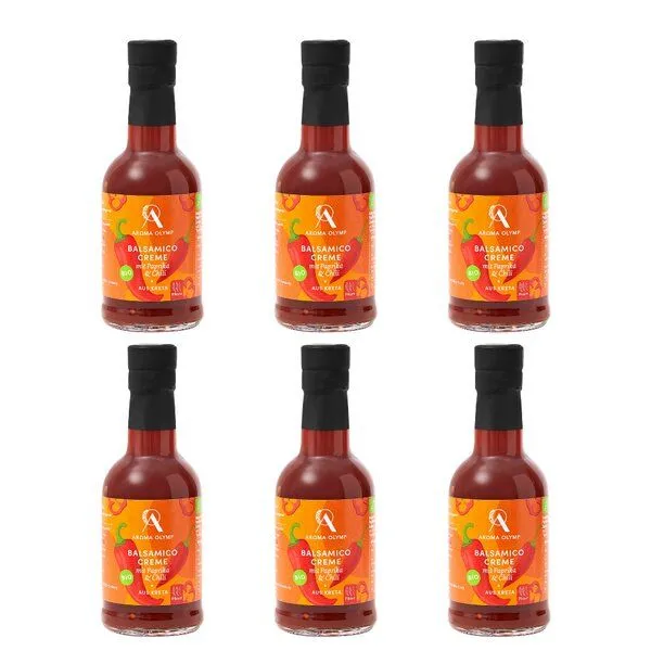 Aroma Olymp Aroma Olymp Bio Balsamico Creme mit Paprika & Chili – Produktbild 3 von 7
