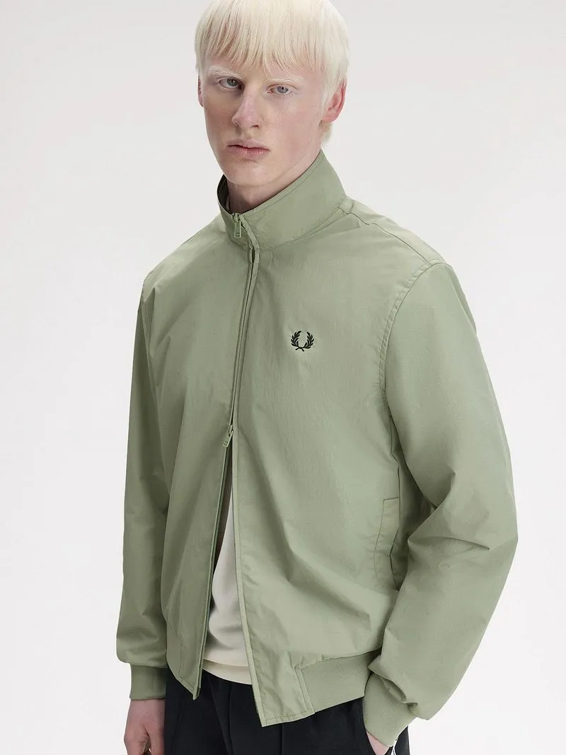 Fred Perry Fred Perry Jacke Brentham Grün - Größe XL, Khaki, – Produktbild 2 von 5