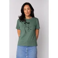 watapparel watapparel T-Shirt Frauen Self love, Green bay, – Produktbild 1 von 1