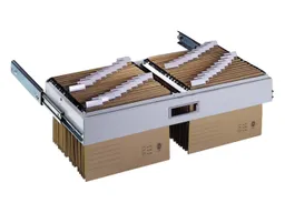 C+P Hängeregistratur für farbige C+P Schränke,Tiefe 50 cm, Vollauszug – Produktbild 1 von 1