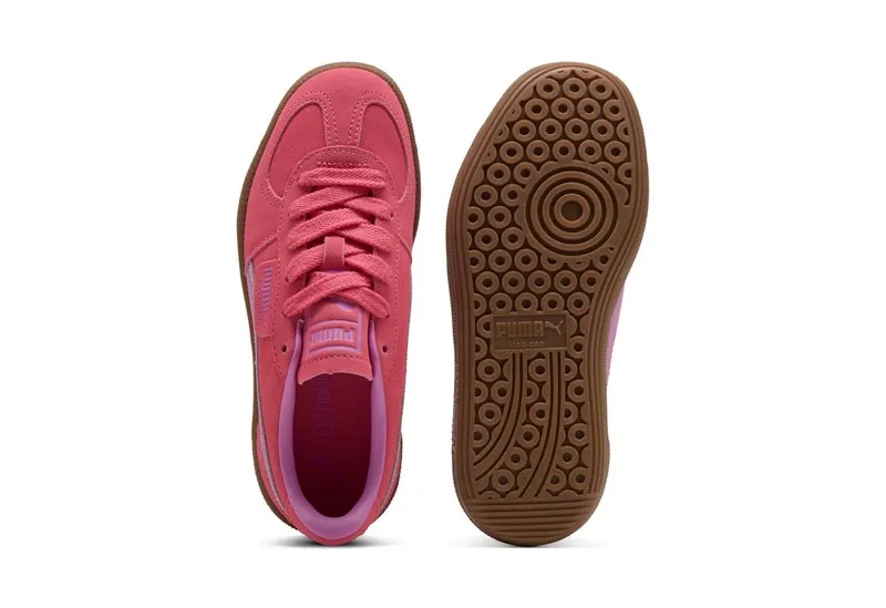 Puma Puma PALERMO JR Sneaker (für Jugendliche) niedrige Schuhhöhe, mit Schnürung, nicht herausnehmbare Innensohle, Rosa, – Produktbild 4 von 5