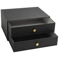 Exacompta Exacompta Schubladenbox "Office By Me", 2 Schubladen, 35,5x17x27 cm, DIN A4+, schwarz – Produktbild 3 von 3