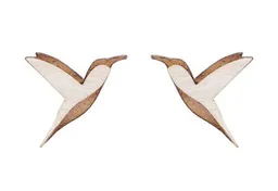 BeWooden BeWooden Holzohrringe Natural Hummingbird – Produktbild 1 von 1