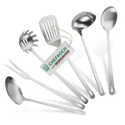 Chefkoch trifft Fackelmann Chefkoch trifft Fackelmann Küchenhelfer-Set Berlin, Edelstahl, 6-tlg. – Produktbild 1 von 1