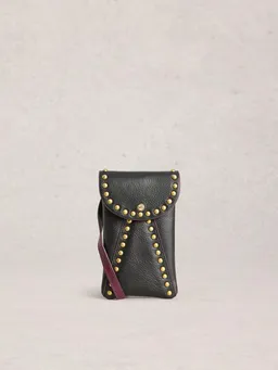 White Stuff Handytasche Coco mit Nieten - Einheitsgröße – Produktbild 1 von 1