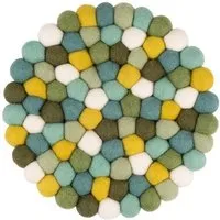 myfelt myfelt Filzkugel Topfuntersetzer (⌀ 20 cm), Multifarben (finn), – Produktbild 1 von 1
